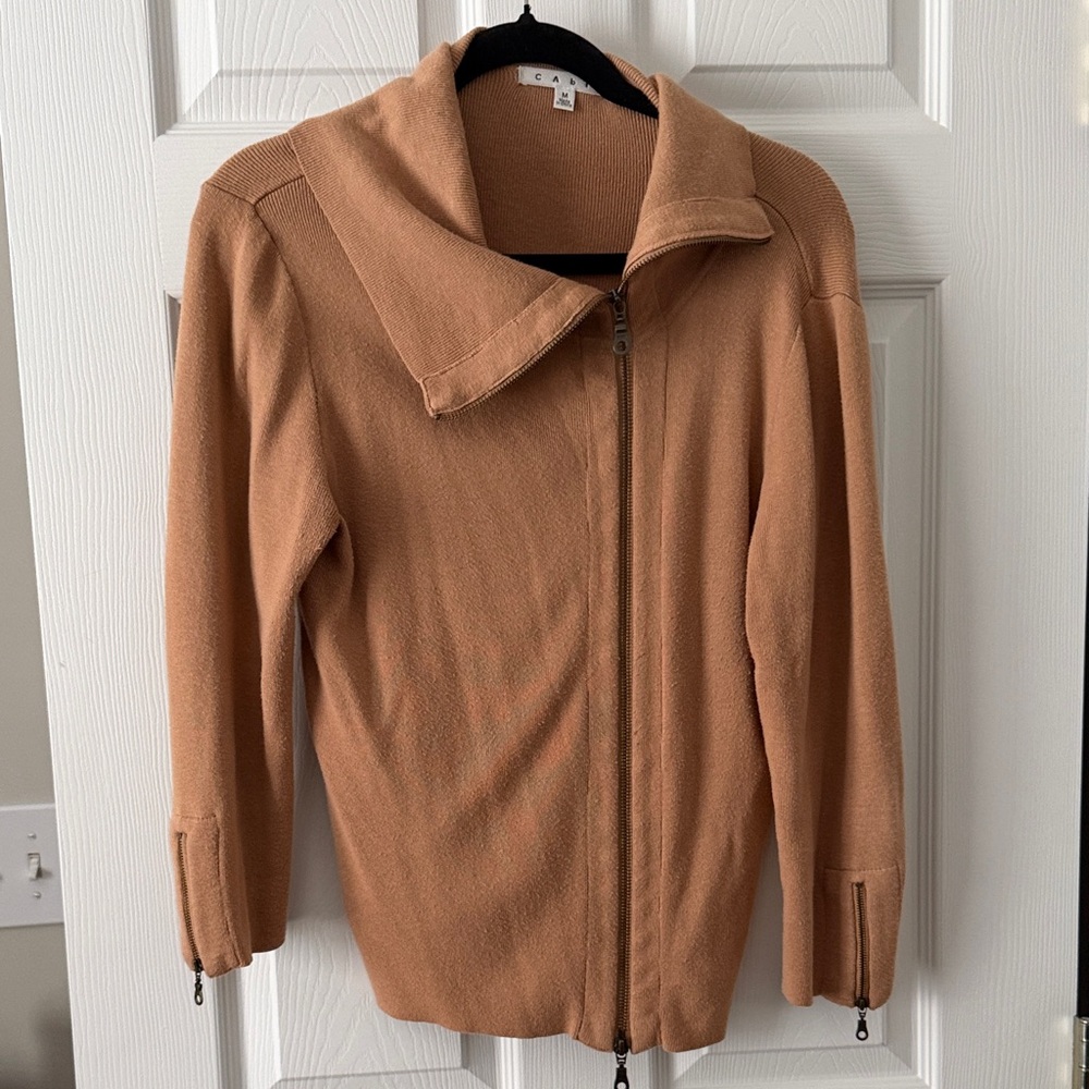 CAbi Women's Tan Utility Jacket